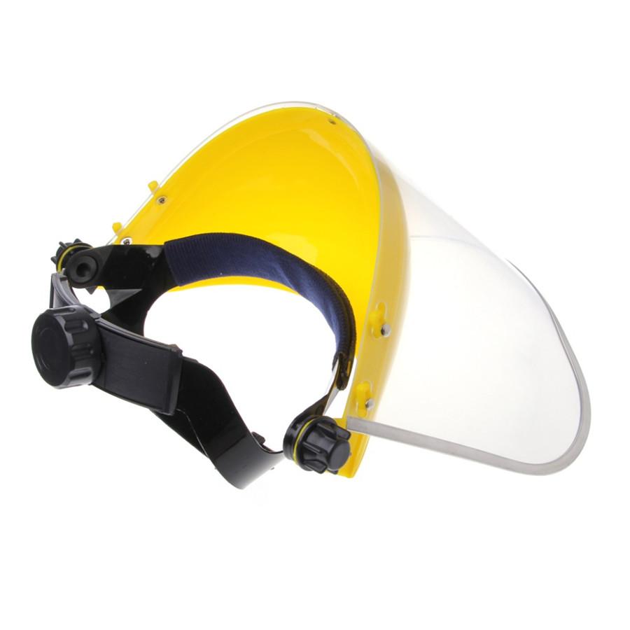 Safety Protective Mask Clear Head-mounted Face Eye Shield Screen Grinding