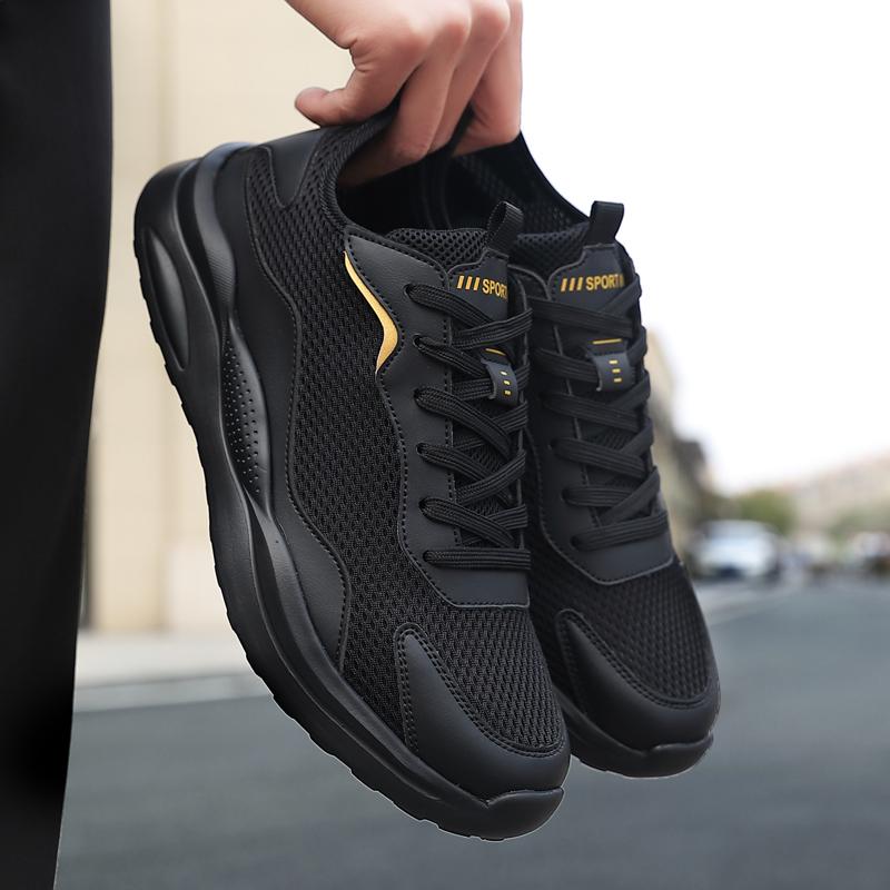 Fashion Gray Casual Running Summer Fashion Anti Slip Hiking Mesh Breathability Athletic Shoe Tennis Men Trend 2025 Sneakers Couple