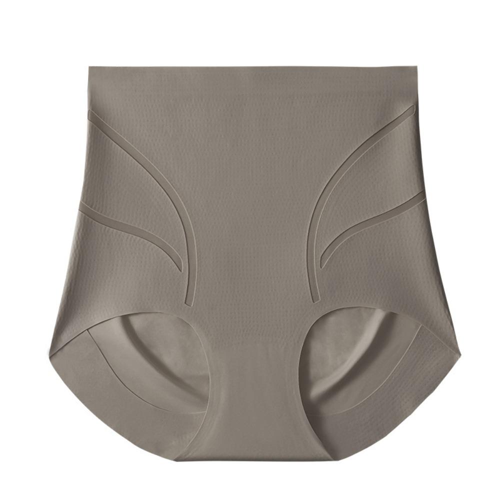 

Трусики-боди с высокой талией, хлопковая ластовица, трусы с эффектом лифтинга ягодиц, модное бесшовное нижнее белье на каждый день XL серый