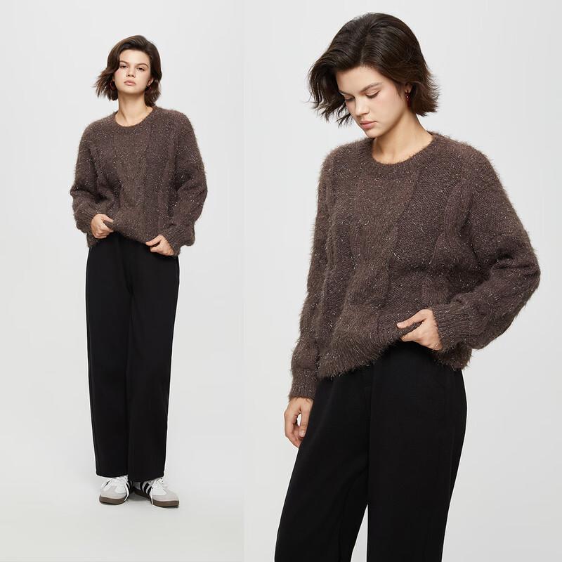 SheTu Women's Pullover Knit Sweater