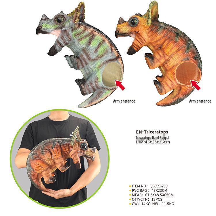 Dinosaur Hand Puppet Toy for Kids