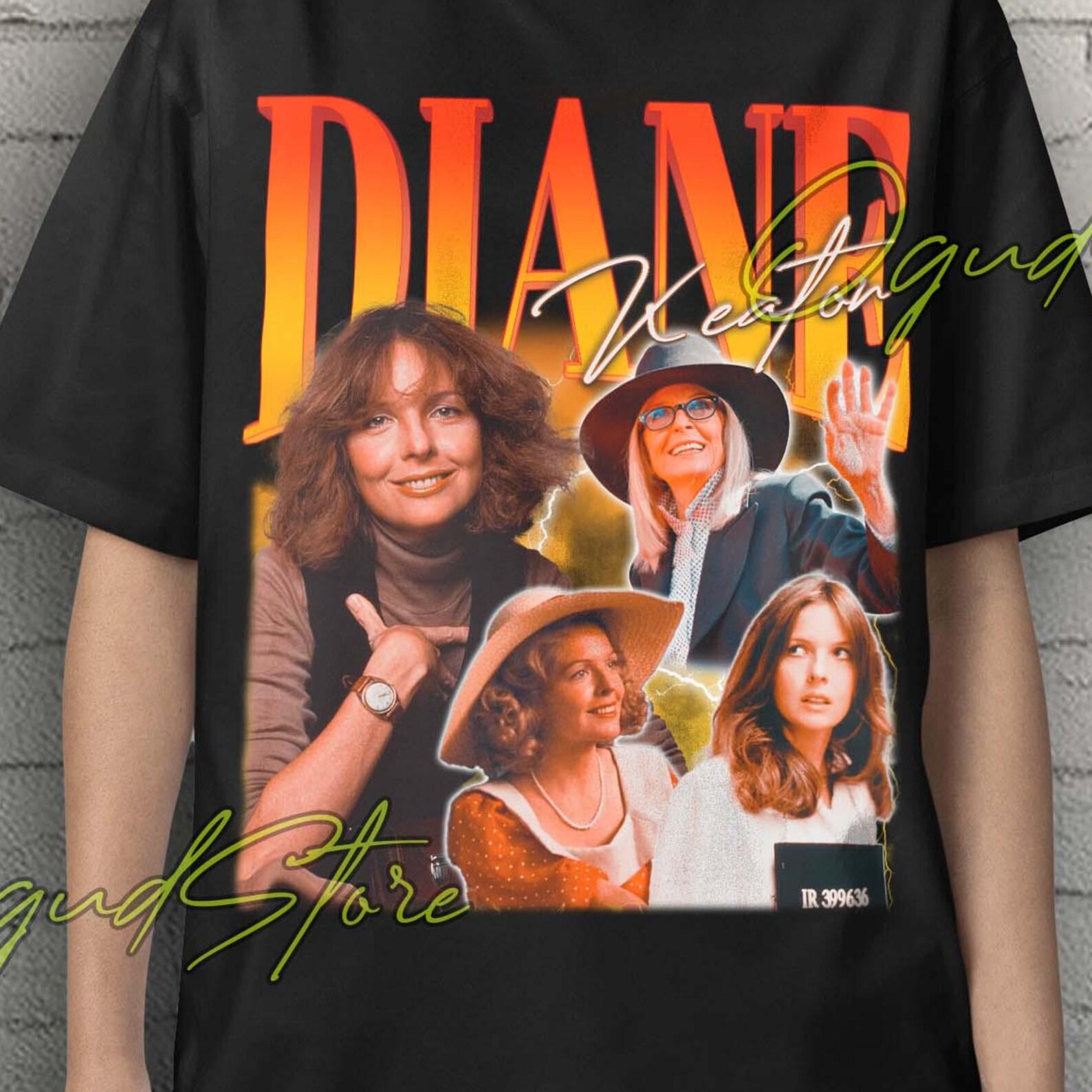 Diane Keaton, Diane Keaton Shirt, Diane Keaton Fan Gift, Diane Keaton Tribute Tee, Diane Keaton Vintage Tshirt, Retro Diane Keaton Movies S