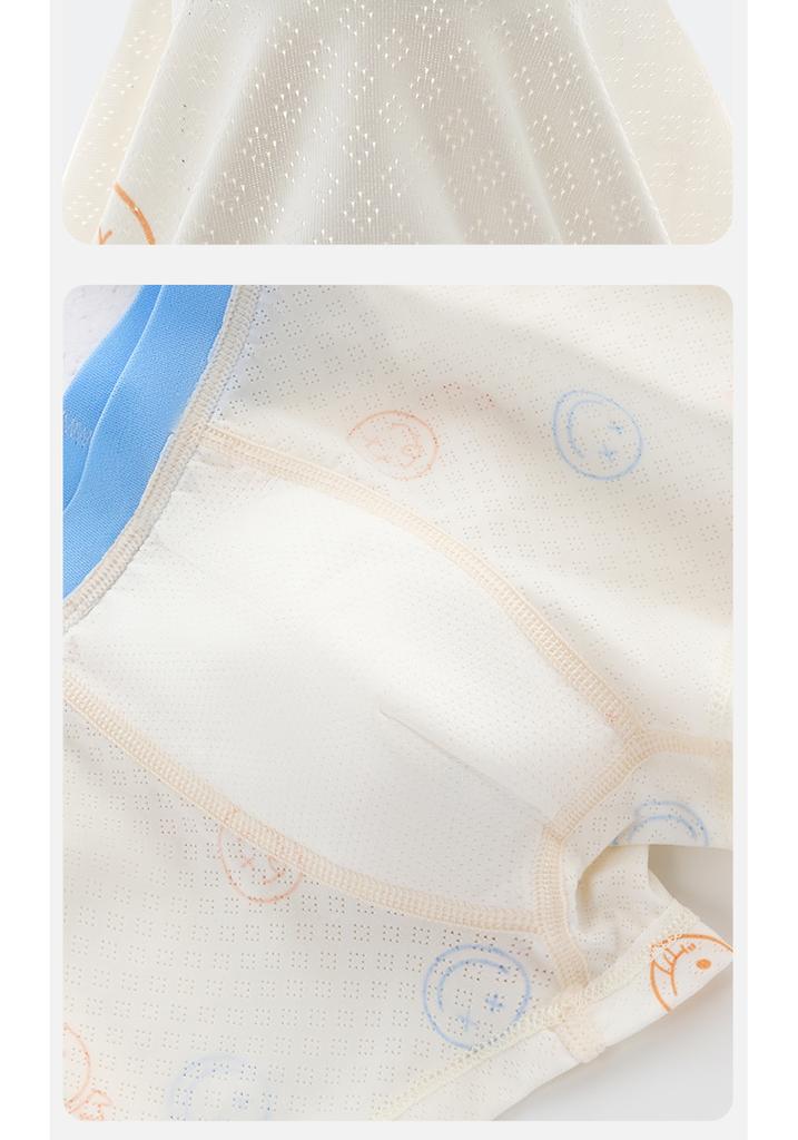 Boys' Ice Silk Underwear Summer Thin Edition Boys' Modal Four Corners Shorts Children's Cartoon Flat Corners A-class