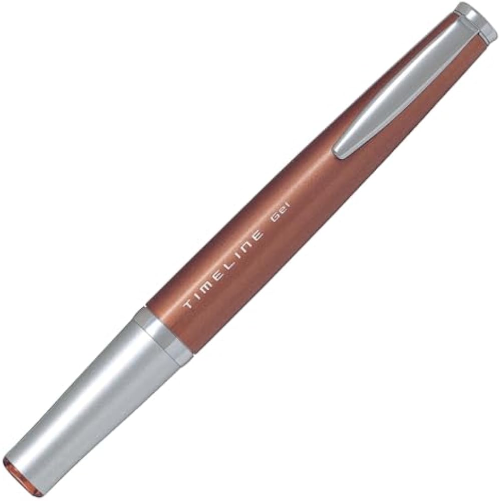 PILOT LTL5SRCR Gel BP Timeline CR Copper Red Ballpoint Pen