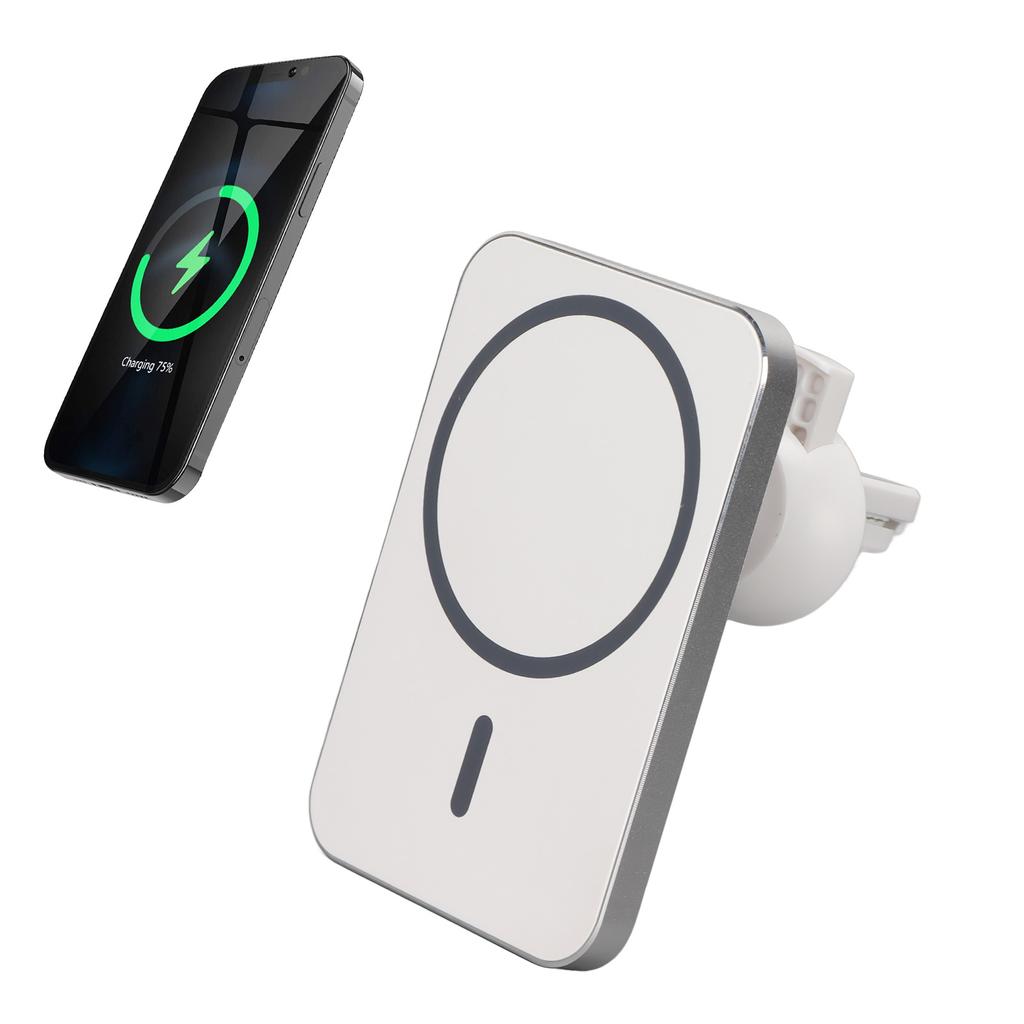Wireless Car   15W Fast Charging Magnetic 360 Degrees Rotation Stable Sturdy   Car   Mount