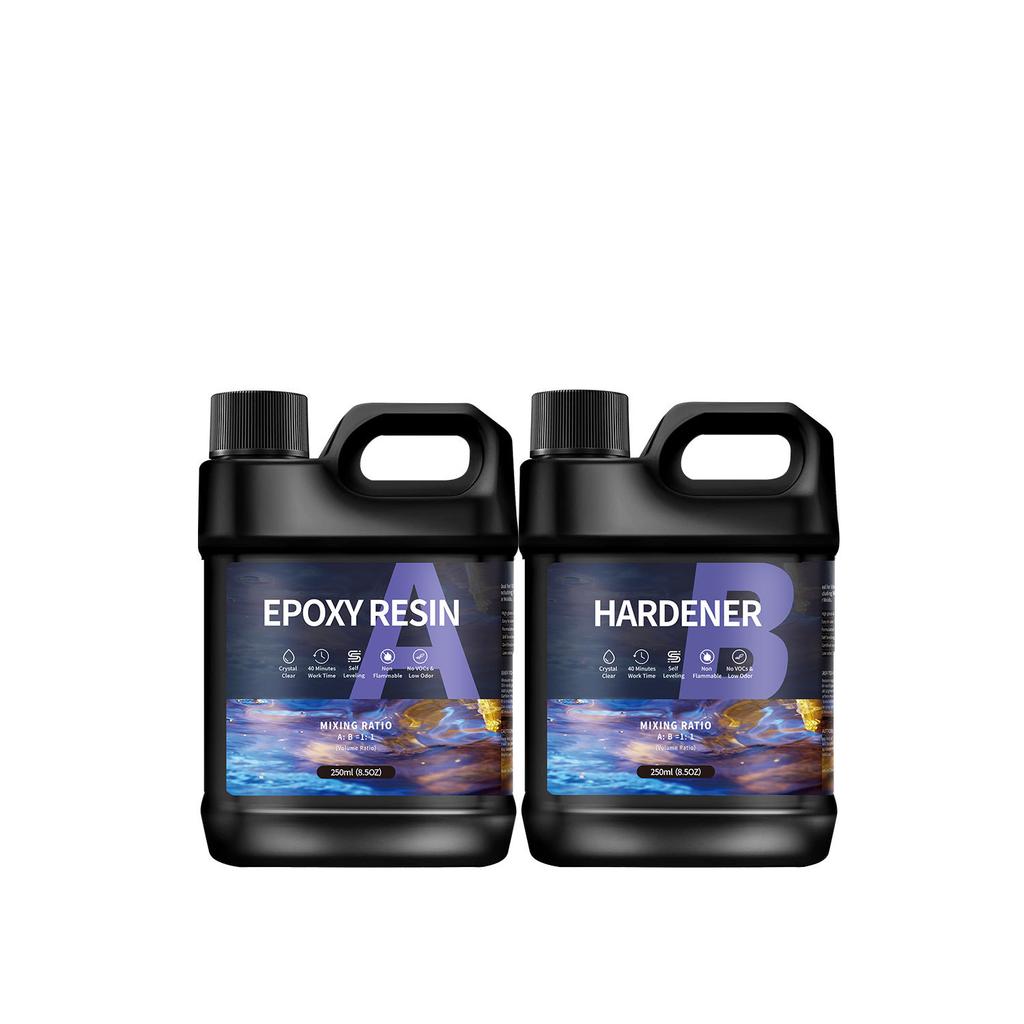 500/1000ml 1:1 AB Resin Epoxy Glue Set High Adhesive Hardener Crystal Glue Jewelry Making Transparent Clear DIY Resin Mold Crafs