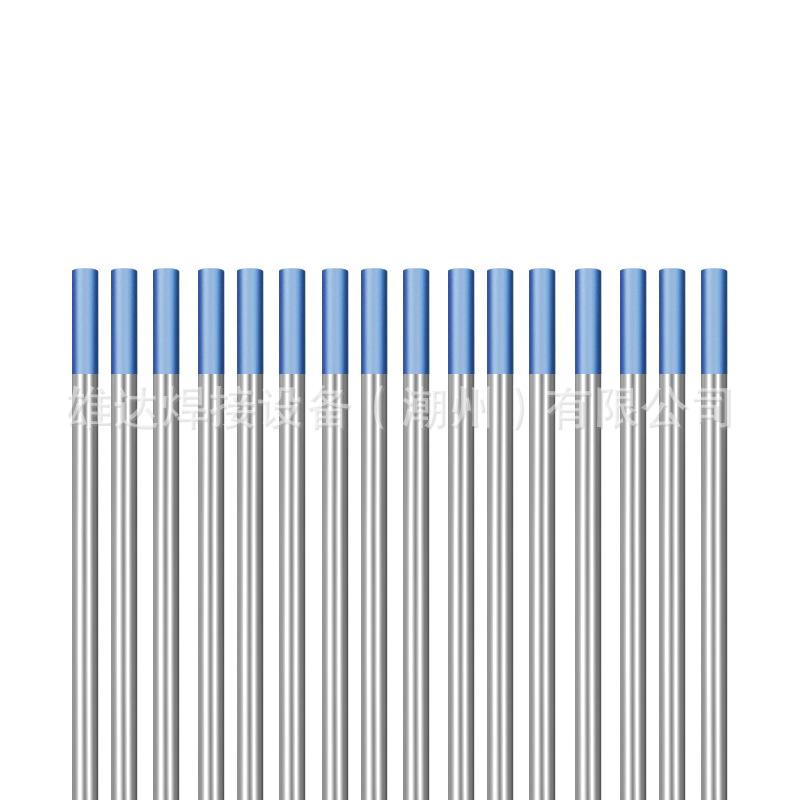 JIO Blue Lanthanated Tungsten Electrodes for Argon Arc Welding, Sizes 1.6, 2.0, 2.4, 3.2, with National Standard Compliance