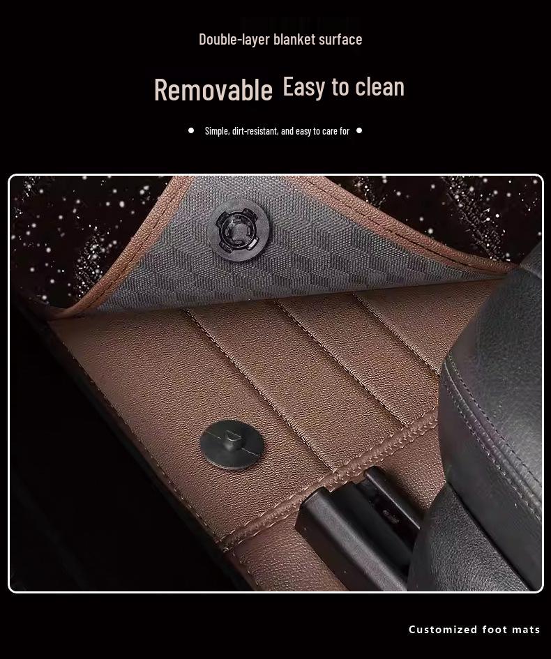 Custom Car Floor Mats for Citroën: C3-XR, Elysee, C4 Picasso, C4L, Fukang, C2, Versailles, C5X