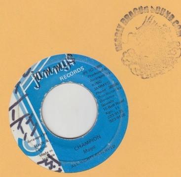 

7inch Record MAGIC - Champion NONE Jammy s Records 1988 Jamaica Reggae, Ska & Dub Used