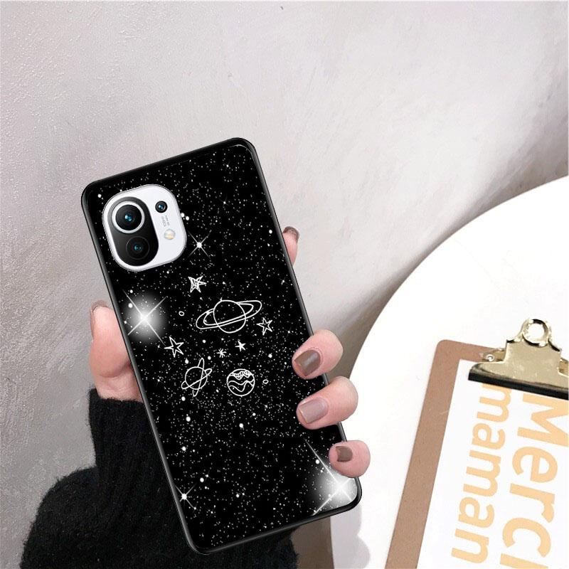 Moon Astronaut Phone Case for Xiaomi 12 Mi 10T 11T 11 Pro 10 10T 11 Lite 10pro 11Ultra Poco X3 Pro Poco F3 M3
