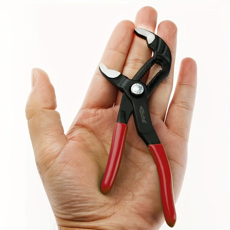 1PC Small Space Mini Water Pump Pliers, Auto Repair Multi-functional Small Wrench, Nut Round Tube Universal Wrench 13 Gears Adjustable