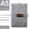 Retro Artistic Password Lock Diary for Primary School Girls