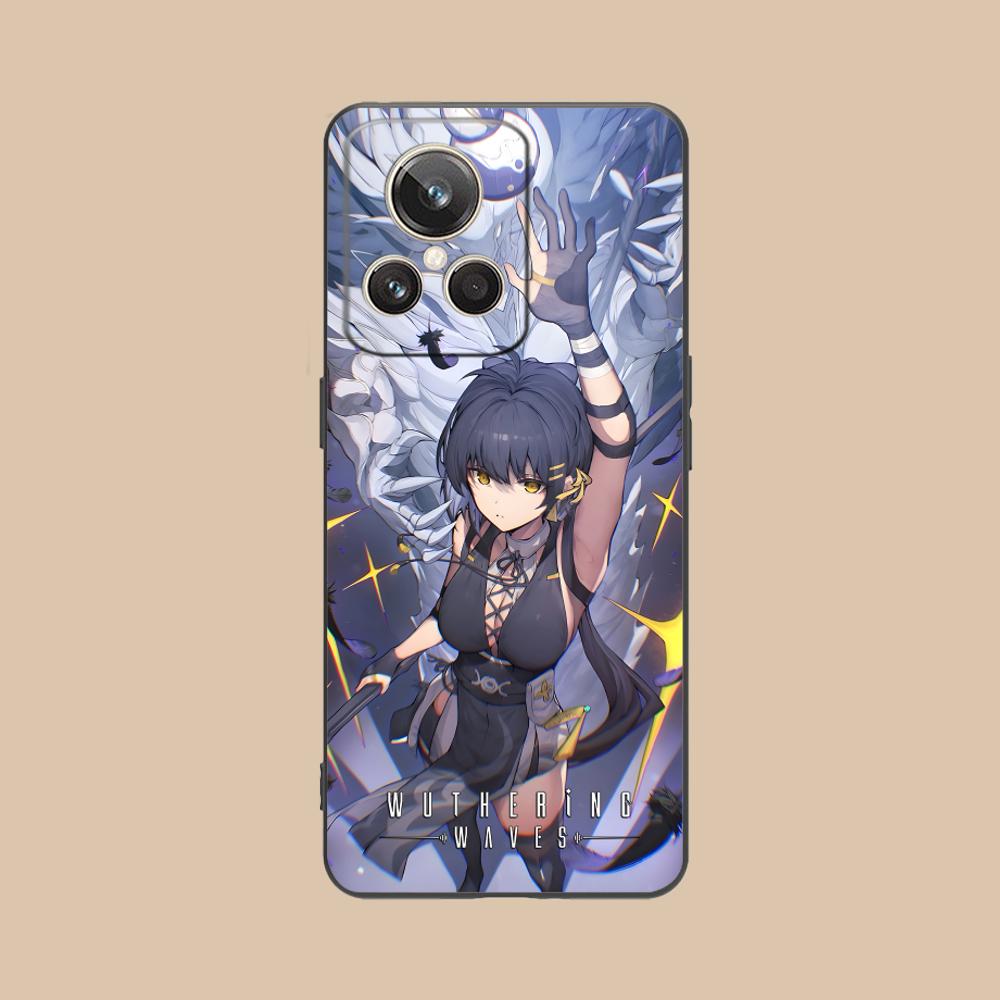 Wuthering Waves Rover Matte TPU Mobile Phone Case for Realme GT 8 Neo Pro C75 73 71 C67 65 C55 53 C35 31 C20 15 Colorful Cover