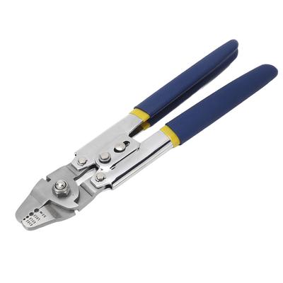 Pinza per crimpare funi metalliche Professionale Efficiente Acciaio Inossidabile Virola Pressafune per