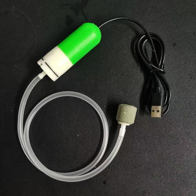 

Mini Silent Aquarium Air Pump Energy Saving Small Fish Tank Oxygen Pump With Air Stone For Betta Tanks A3