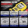 FOXSUR 12V 24V Car battery tester  LCD Battery Analyzer Test Tool Digital Analyzer Tester for Car Truck Motorcycle SUV Boat