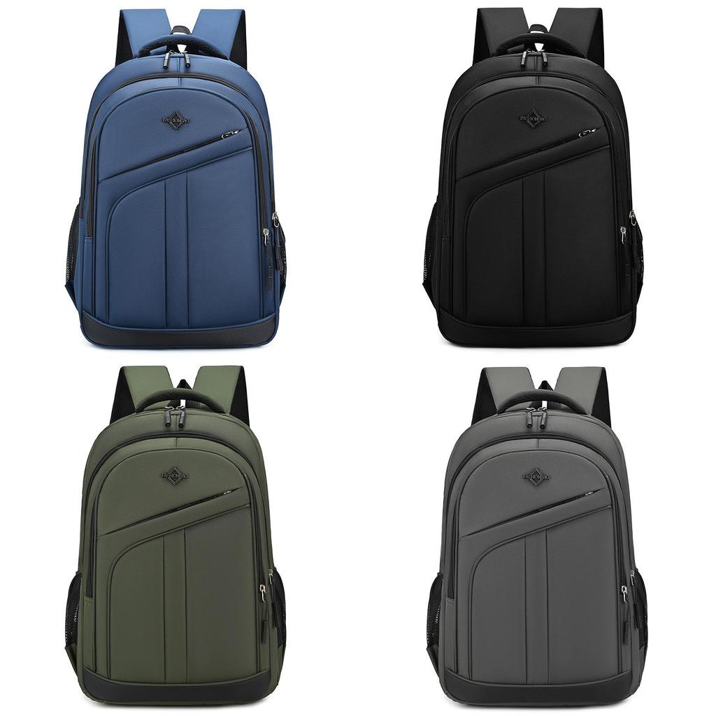 Oxford Fabric Large Capacity Backpack With Multiple Compartments For Students And Travelers