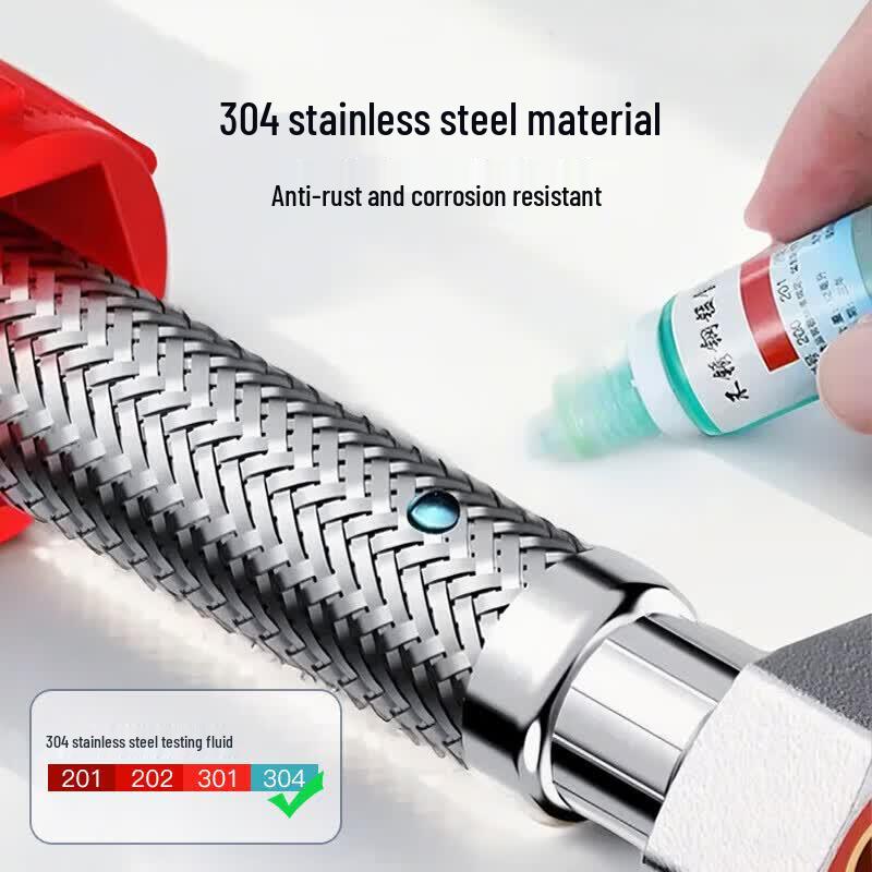 304 Stainless Steel Flexible Water Inlet Hose