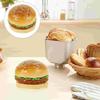 Artificial Burger Fake Bun Model Pu Realistic Burger Statue Artificial Sandwich