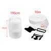 Polyester Fiber Bed Bridge Connector Twin to King Converter Kit with Adjustable Strap for Family Travel Bedding Accessories