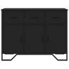 Sideboard Black 97 x 32.5 x 74.5 cm Particleboard