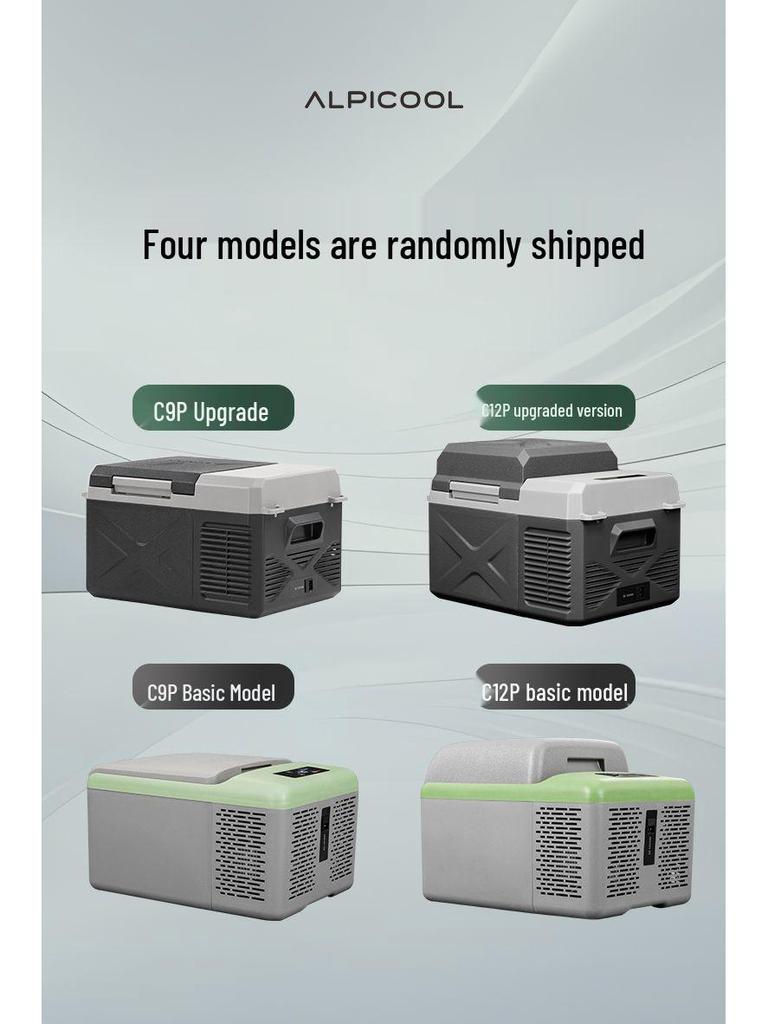 Ice Tiger Portable Car & Home Dual-Use Refrigerator Freezer, 12V/24V, Suitable for Cars and Vans