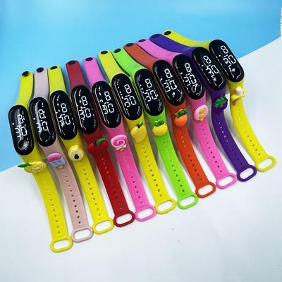 Orologio Braccialetto Unisex Impermeabile LED Touchscreen per Bambini con Design Creativo alla Frutta