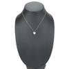 Used TIFFANY&Co. Necklace Curved Heart Silver925 4.0g Silver El Saperetti