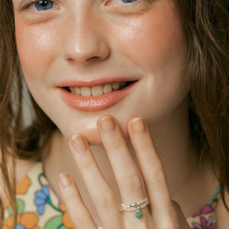 XPIER Love Pearl Rings