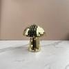 WTEMPO DIY Disco Mushroom Mirror Glass Laser Paper Mushroom Decoration for Home Decoration