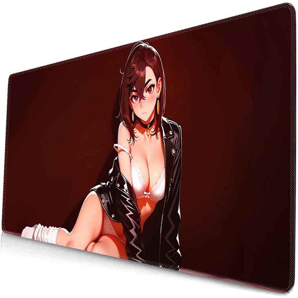 Anime evelyn chevalier 3D Mouse Pad Zenless Zone Zero ZZZ ERO Mousepad Silicone Titty Boobs Wrist Rest MousePad Oppai Mouse Mat