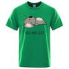 Need More Sleep Cartoons Bear Tshirt Street T-Shirts Hip Hop Unisex Tops Fashion Cotton Clothes Casual Breathable T Shirt