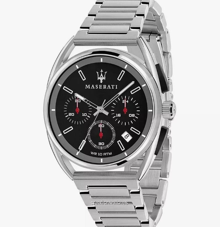 

Maserati Trimarano Chronograph Quartz R8873632003 100M Men s Watch чорний