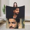 Maluma Rapper Decke Qualität Weich Überwurfdecke Winter Mädchen Jungen Sofa Bett Lustige Bettdecke