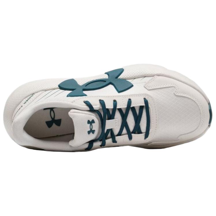 Under Armour Mvmnt Lite Comfortable Soft Breathable Durable Low-Top Casual Shoes Unisex Sneaker White Green 6010425-279