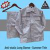 Electrician Anti-static Workwear for Spring & Autumn, National Standard, Construction & Workshop Use.