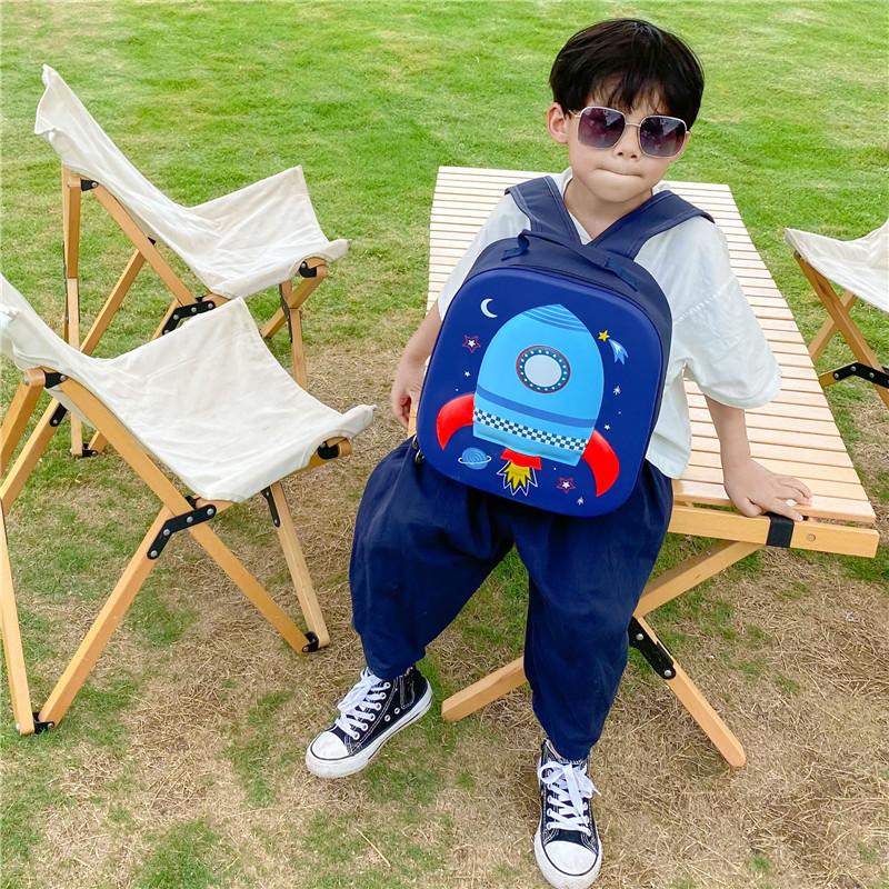 Lightweight Durable Cartoon Dinosaur Backpack For Boys And Girls Ideal For Kindergarten Days