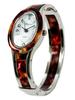 Wristwatch Rapole Oval Bangle Watch Silver Slim 188271 Red [Takeuchi Shoji] Women's