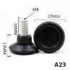 4Pcs Levelling Machine Feet M6/8/10/ Adjustable Machine Furniture Foot Feet