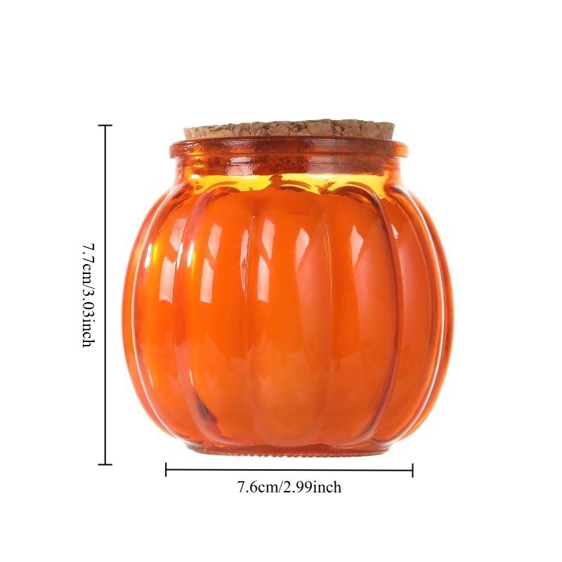 Halloween Fun Atmosphere Stuffed Pumpkin Scented Candles Holiday Gifts Creative Fragrances Home Decorations оранжевый