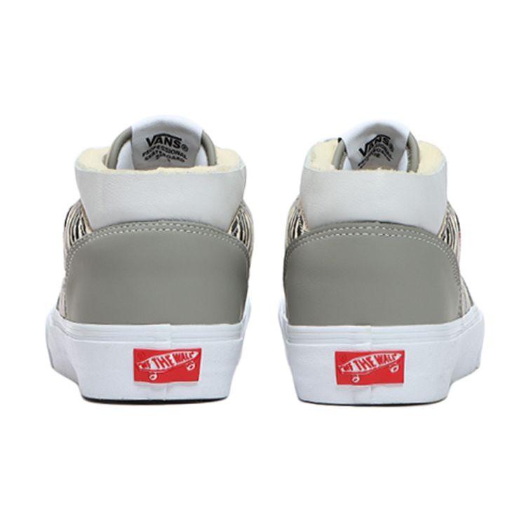 Vans Half Cab EF VLT LX Zebra Unisex Sneakers Grey Drizzle True-White VN0A5HZV9MW