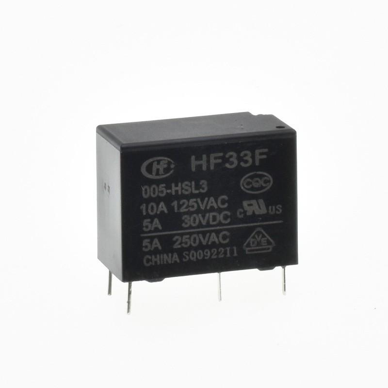 Hongfa HF33F Power Relay Normally Open Changeover 005-012-024-HSL3-024-ZS3-HS3
