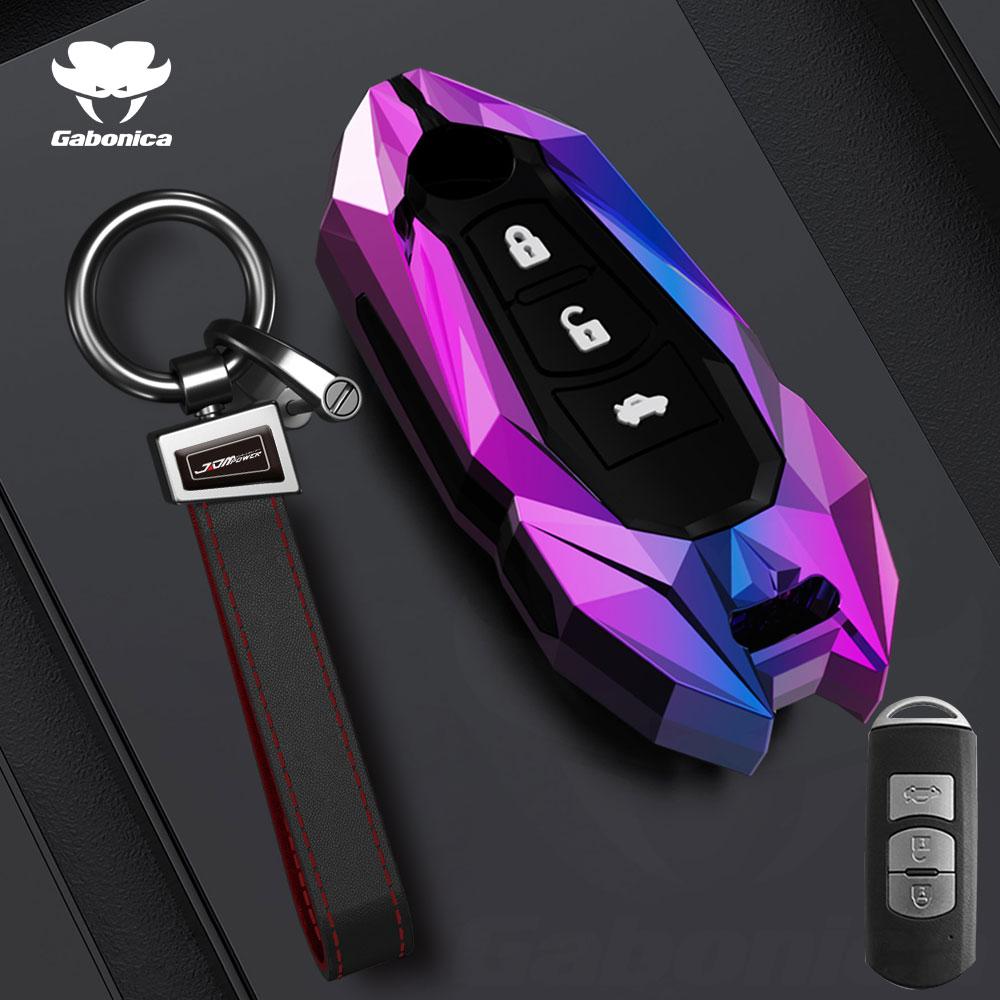 New 2 3 Buttons Zinc Alloy Car Key Fob Case Cover For Mazda 2 3 6 Atenza Axela Demio Cx30 Cx-4 Cx-5 Cx5 Cx-3 Cx7 Cx8 Cx-8 Cx-9