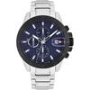 Jameson Dark Blue Stainless Steel Silver Men's Quartz Watch 1792198