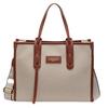 Large Capacity Canvas Bag Women 2025 New High-end Fashion Shoulder Messenger Bag Commuter Versatile Portable Tote Bag
