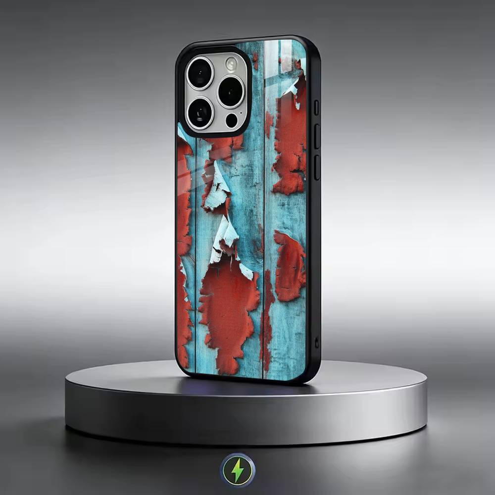 Retro Rust Design-n Phone Case For iPhone17,16,15,14,13,12,11 Plus,Pro Magnetic For Magsafe Wireless Charging