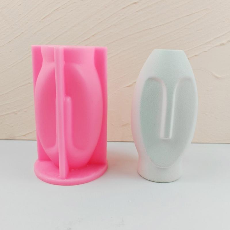 Human L Shape Planter Mold Home Decorations Silicone Mould for Flower  Concrete Mold  Resin Casting Tool