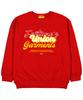 UNION GARMENTS Challenge Garments French Terry Oversized Sweatshirt Red