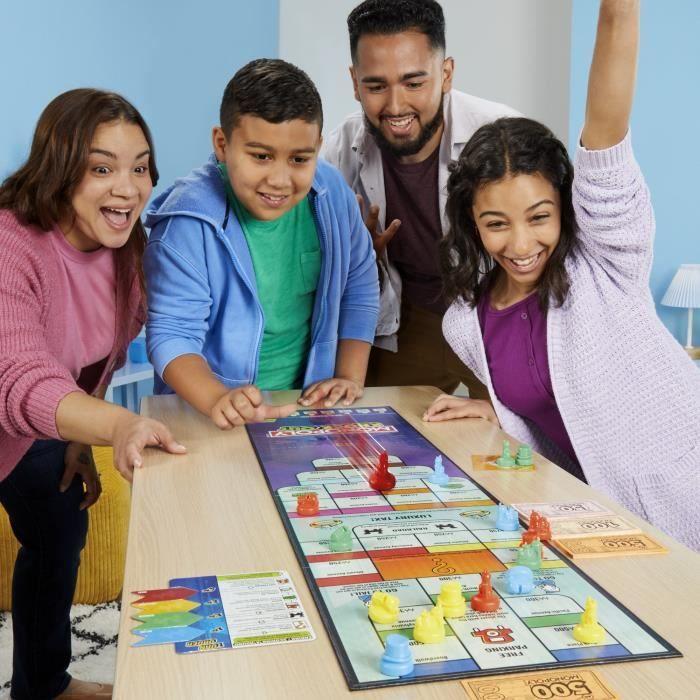 Monopoly Gliss', Jeu de Groupe Familial pour Enfants, Ados et Adultes, à partir de 8 Ans, 2 à 8 Joueurs, 20 Minutes en Moyenne, Jeu