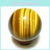 Dark Yellow Asian Rare Tiger Eye Quartz Crystal Healing Sphere 2040mm Natural Gift